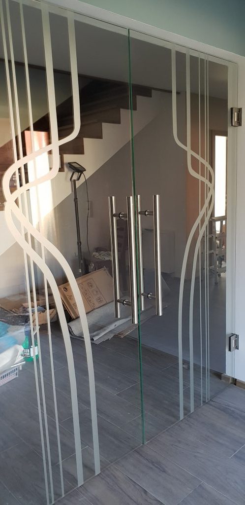 Celoskleněné stěny a dveře — realizace 4
